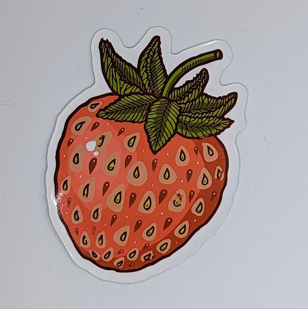 Strawberry Sticker